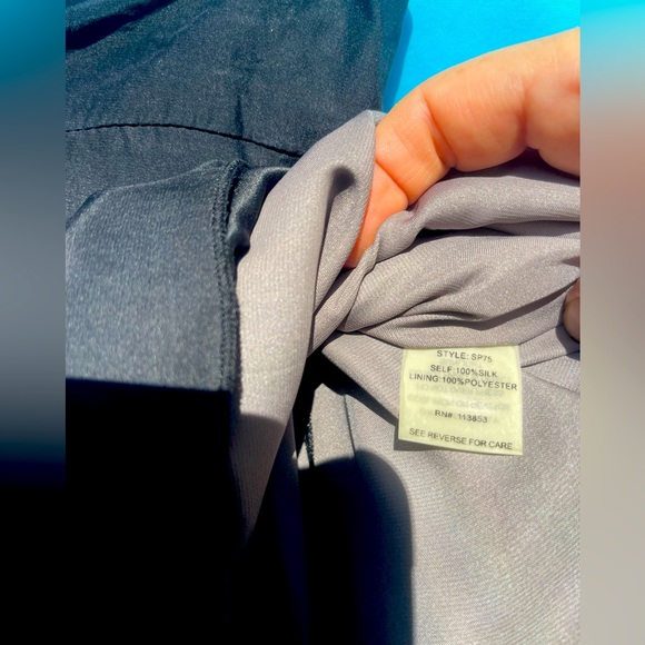 BLACK SILK SKIRT SIZE SMALL by sugar lips - Picture 8 of 10